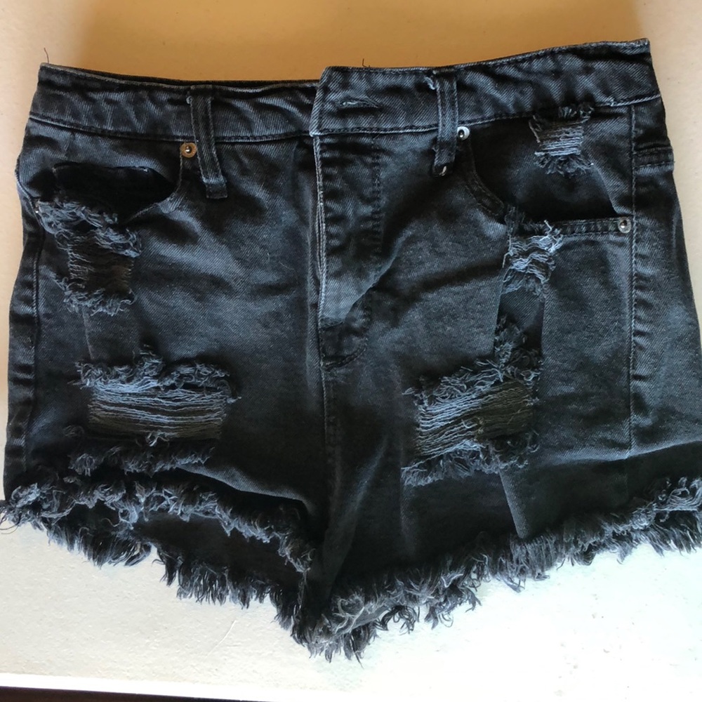 Mossimo High Rise Jean shorts